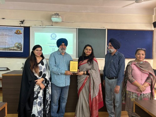  2026-03-02 A Special Lecture On Census Was Organized At Government College Ropar